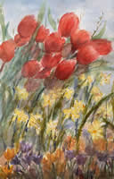 Spring Flower Extravaganga by Deborah Miller